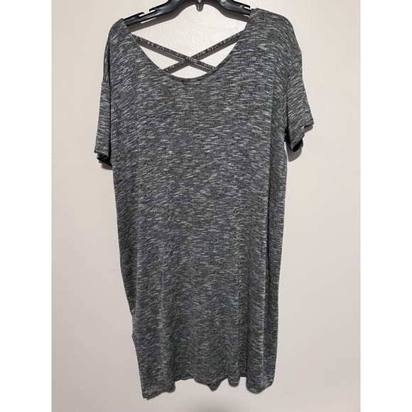 Juicy Couture Dress Women’s XL Short Sleeve Criss Cross Y2K Sweater - Picture 3 of 4